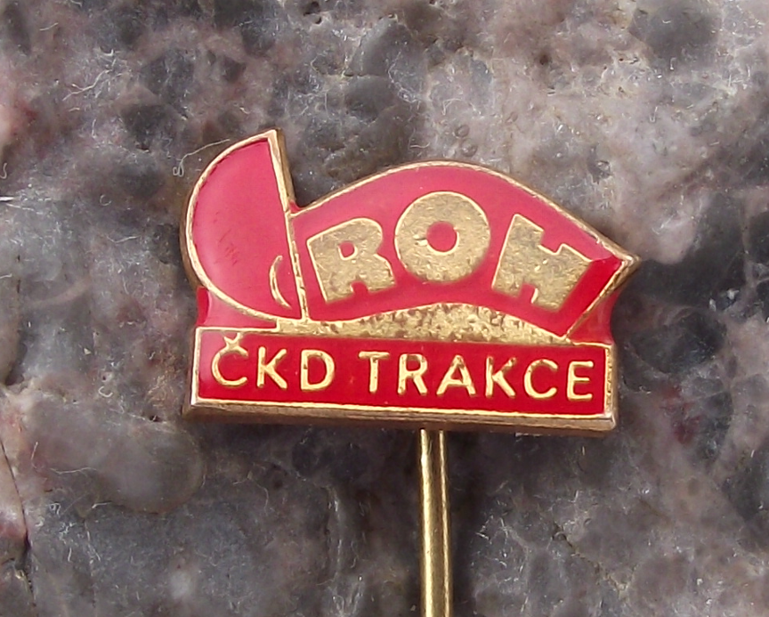 Vintage CKD Engineering Trakce Trade Industrial Union ROH Members Pin Badge