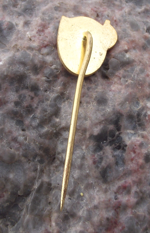 Vintage Nosek Coal Mine Kladno Miners Trade Union ROH Members Mining Pin Badge