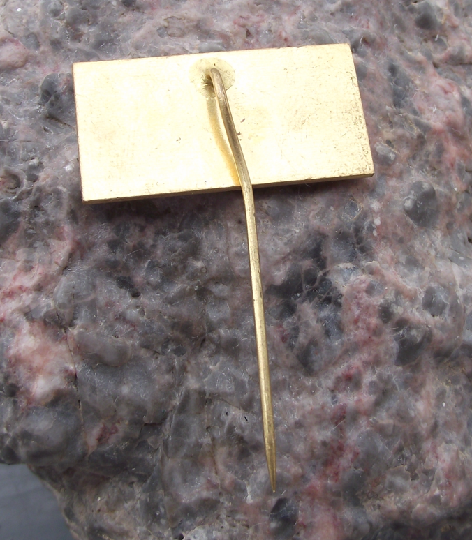 1975 Czech and Soviet Trade Union Associations Friendship Railway Pin Badge