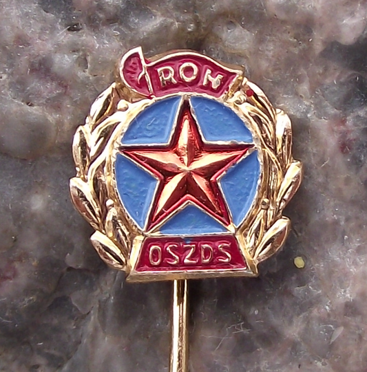 Vintage Czech Trade Union Association for the Elderly OAP Pin Badge