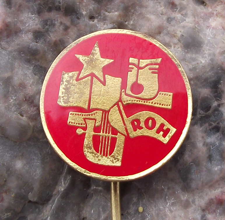 Vintage Arts Trade Union Associations Painters, Actors Writers Pin Badge