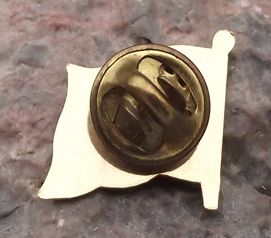Belgium Belgian Waving National Flag Tricolour Clasp Pin Badge