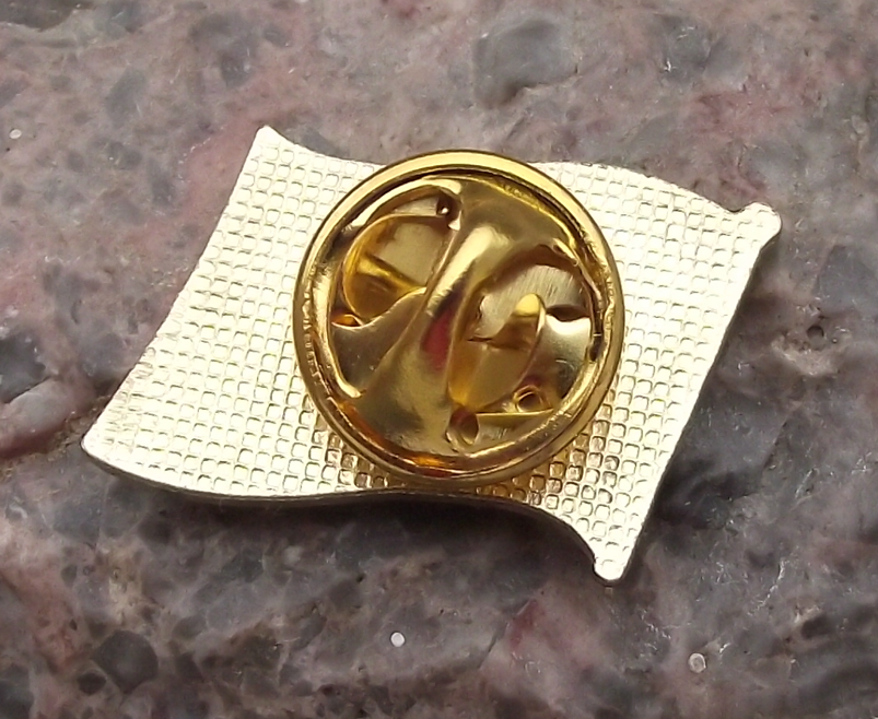 Official Flag of Cyprus Cypriot Country Outline White Field Pin Badge