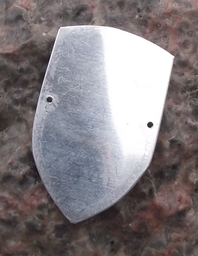 Vintage Horni Plana Southern Bohemia Stocknagel Walking Stick Metal Plate