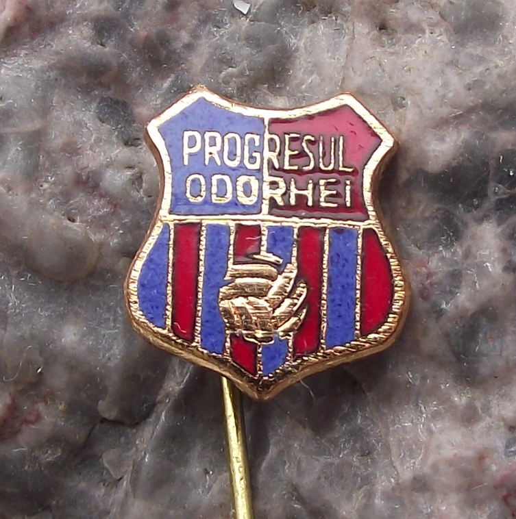 Vintage Progresul Odorhei Football Club Romania Soccer Pin Badge