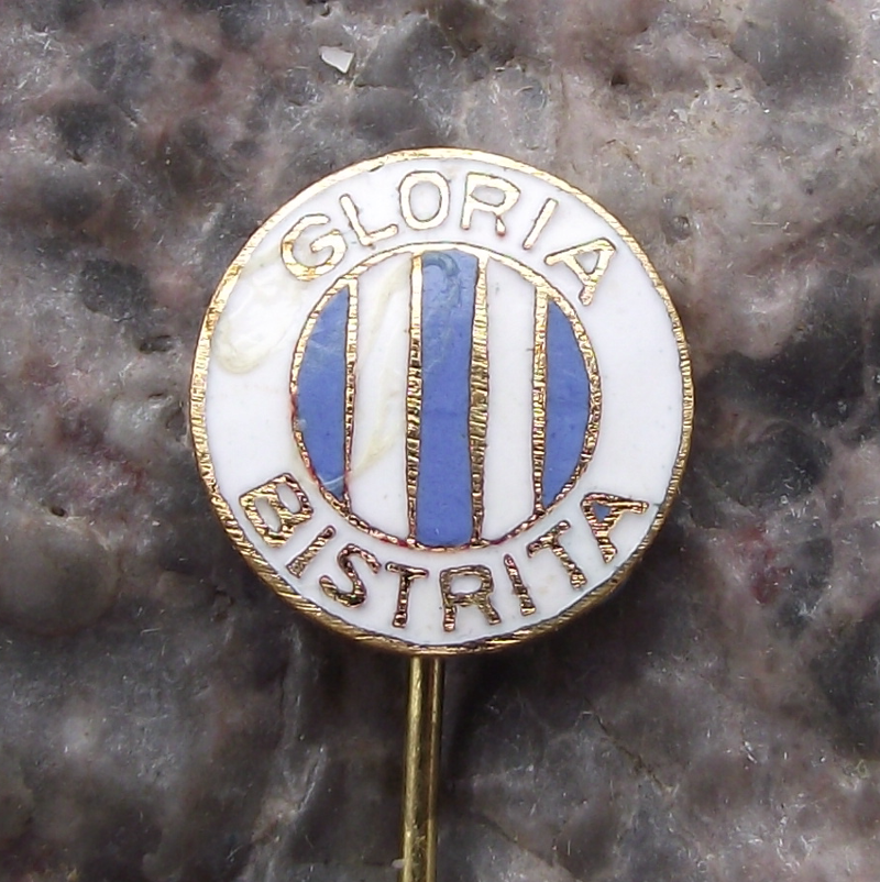 Vintage ACF Gloria Bistrița Football Club Romania Soccer Pin Badge