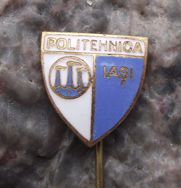 Vintage Politehnica Iasi Football Club Romania Soccer Pin Badge