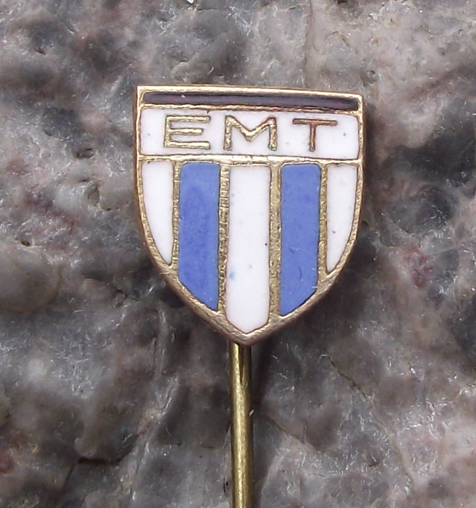 Vintage EMT (Probably a)Football Club Romania Soccer Pin Badge