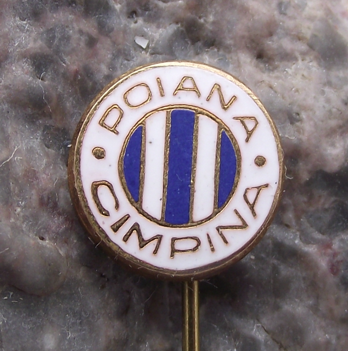 Vintage FCM Câmpina Poiana Football Club Romania Soccer Pin Badge
