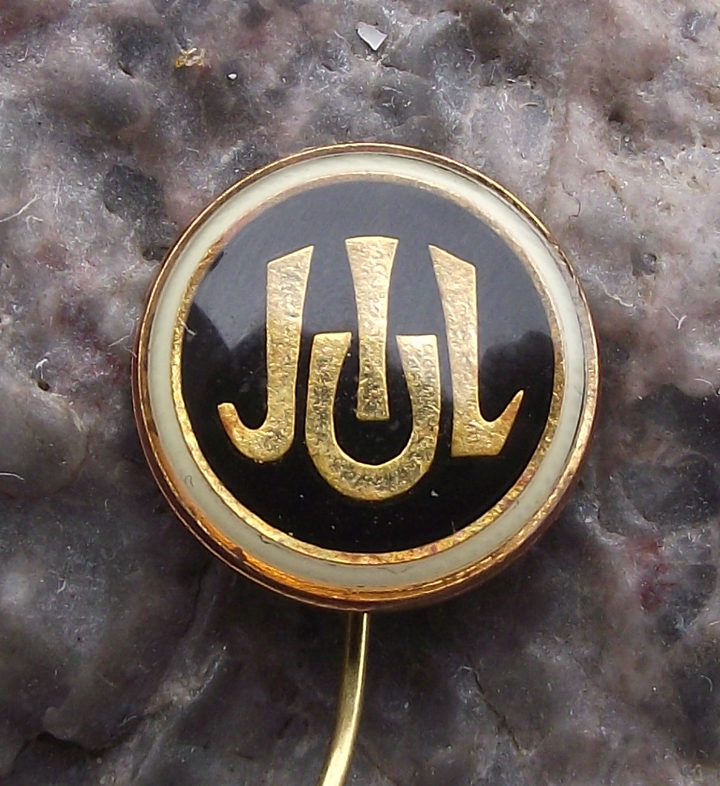 Vintage CSM Jiul Petroșani Football Club Romanian Soccer Pin Badge