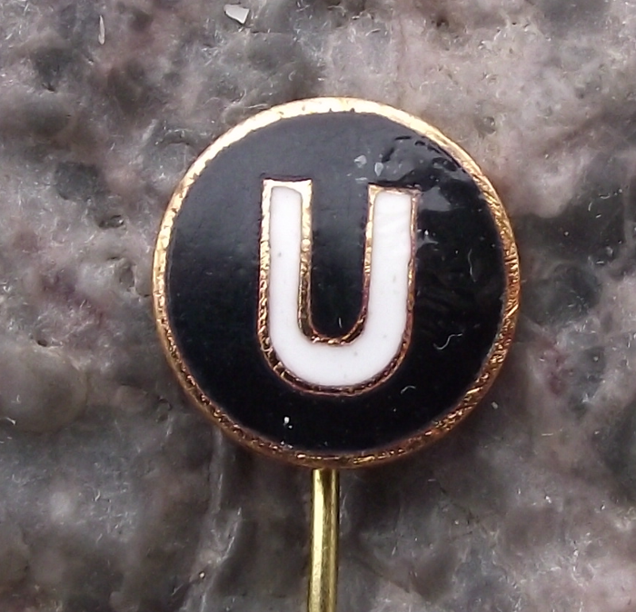 Vintage Universitatea Cluj Football Club Romania Soccer Pin Badge