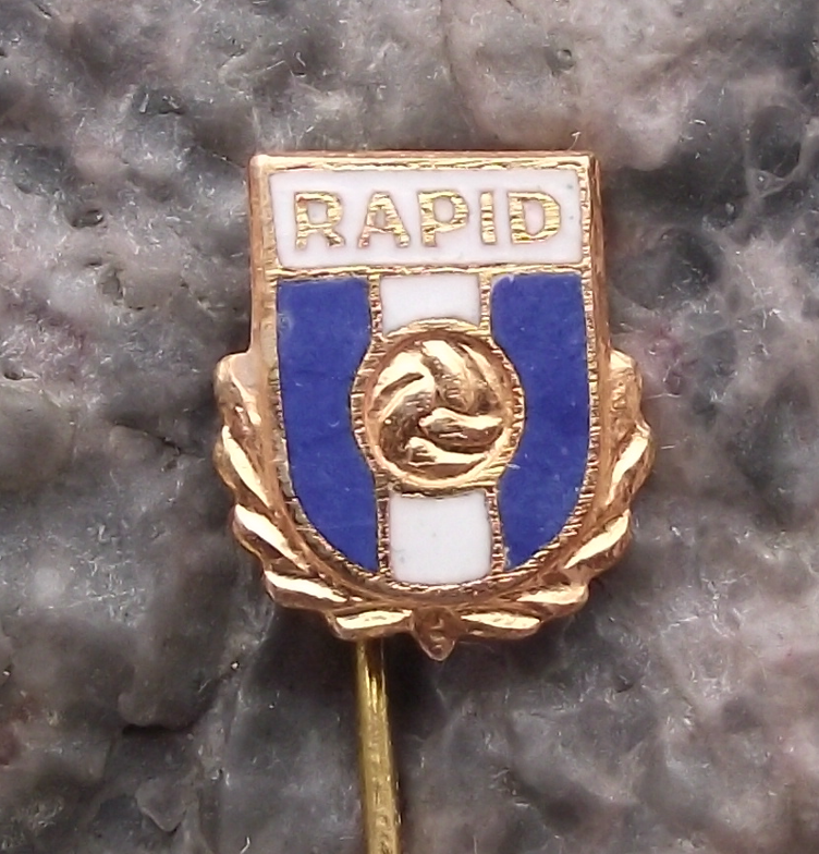 Vintage Rapid Arad Football Club Romania Soccer Pin Badge
