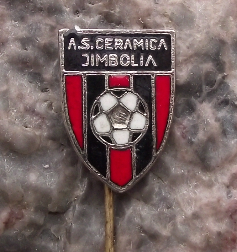 Vintage A.S. Ceramica Jimbolia Football Club Romania Soccer Pin Badge