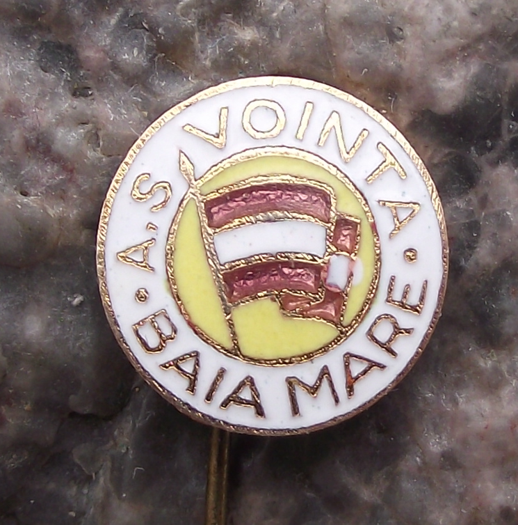 Vintage A.S. SAVOINT BAIA MARE Football Club Romania Soccer Pin Badge