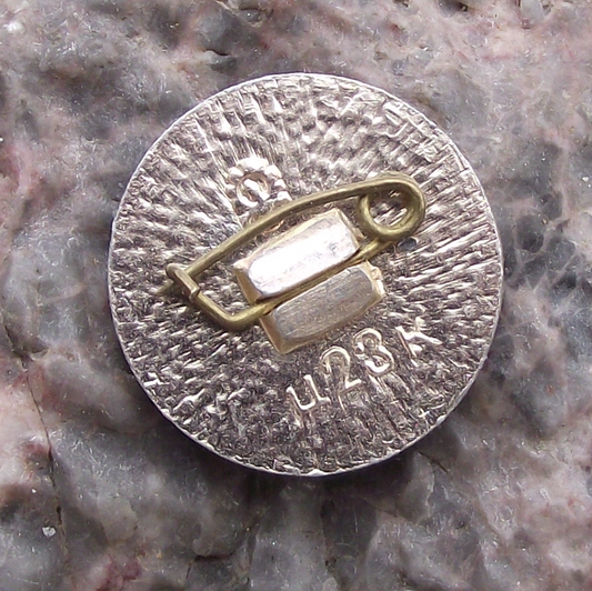 1980 Moscow Soviet Summer Olympic Games Boxing Fighter Boxer Pin Badge