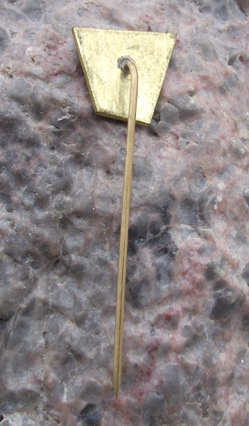 Vintage GKS Górnik Wesoła Poland Football Club Pin Badge
