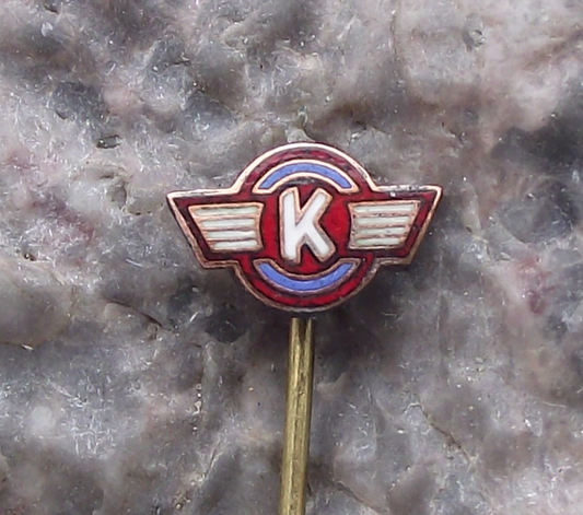 Vintage Kolejarz Opole Poland Sports Football Club Pin Badge