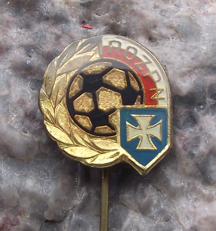 Vintage Rzeszowski Okręgowy Związek Piłki Nożnej Football Club Pin Badge