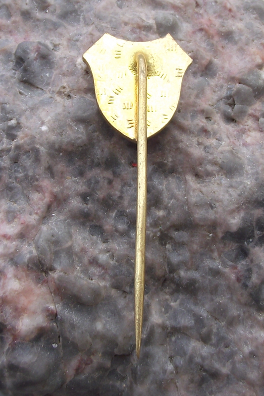 Vintage TJ Banik Ostrava OKD Czech Football Soccer Club Pin Badge