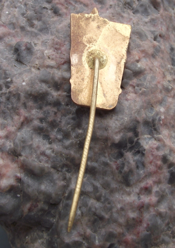 1974 Czechoslovakia Brno City CSAD State Bus Company 25th Anniversary Pin Badge