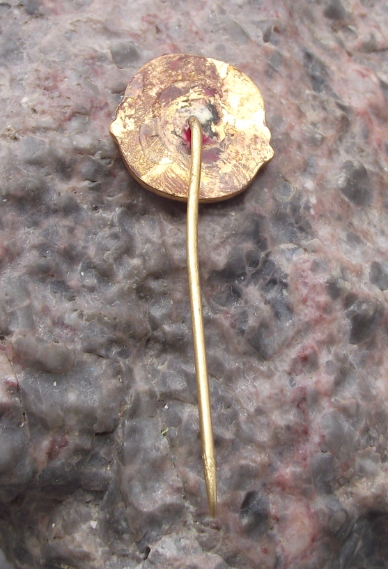 1974 CSAD Tabor Czech Passenger Bus Freight Firm 25th Anniversary Pin Badge