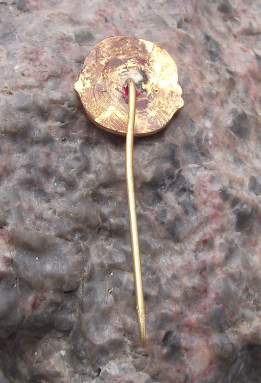 1974 CSAD Tabor Czech Passenger Bus Freight Firm 25th Anniversary Pin Badge