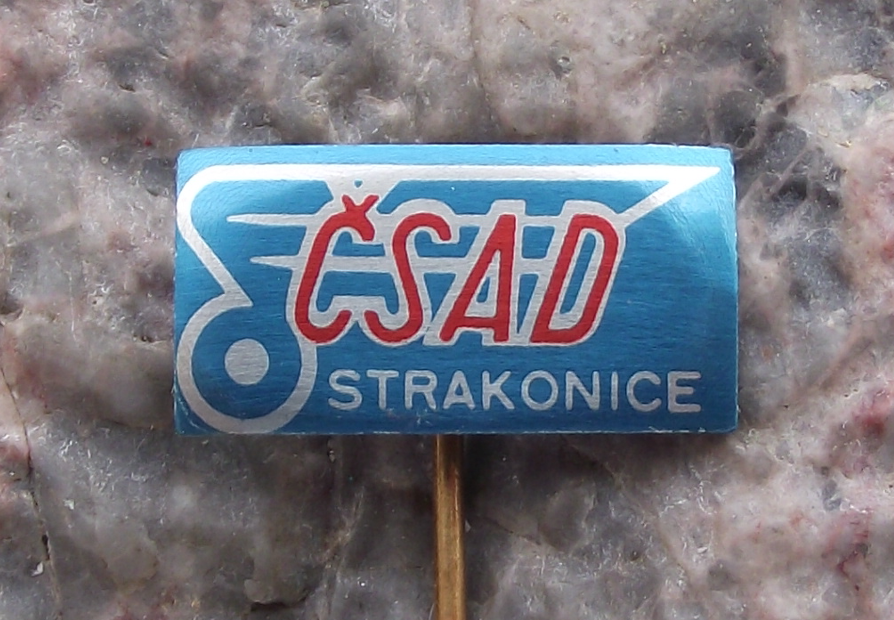 Vintage CSAD Multiple Southern Czech Bohemia Regions Pin Badge