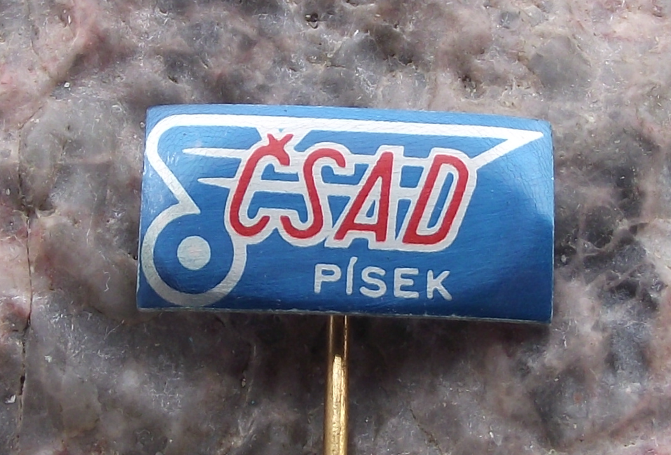 Vintage CSAD Multiple Southern Czech Bohemia Regions Pin Badge