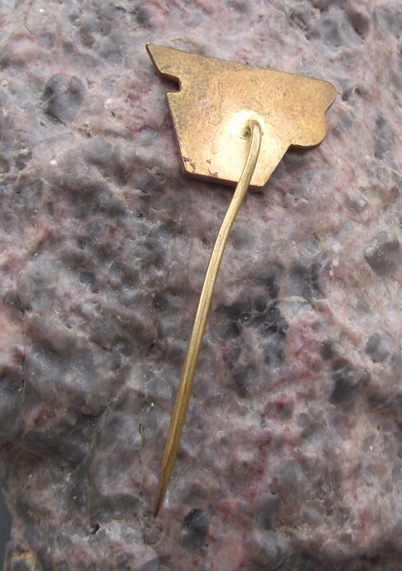 Vintage CSAD ZTZ Servicing and Spares Garage Brno Bus Company Pin Badge