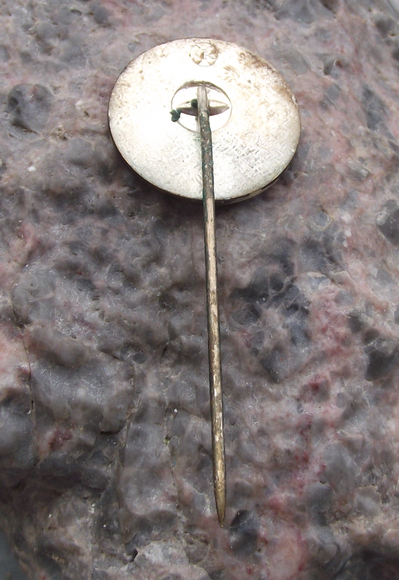 1989 CSAD Plzen Czech Bus Firm 40th Anniversary Pin Badge