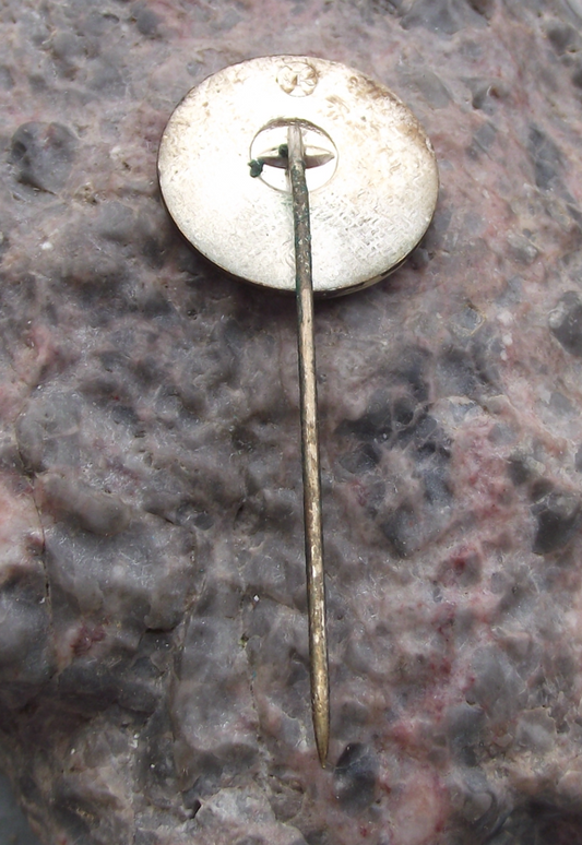 1989 CSAD Plzen Czech Bus Firm 40th Anniversary Pin Badge