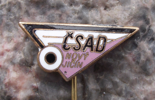 Vintage CSAD Novy Jicin State Bus Company Czechoslovakia Pin Badge