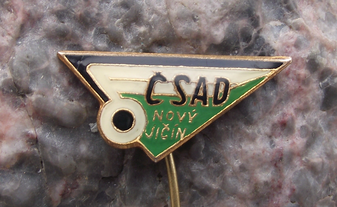 Vintage CSAD Novy Jicin State Bus Company Czechoslovakia Pin Badge