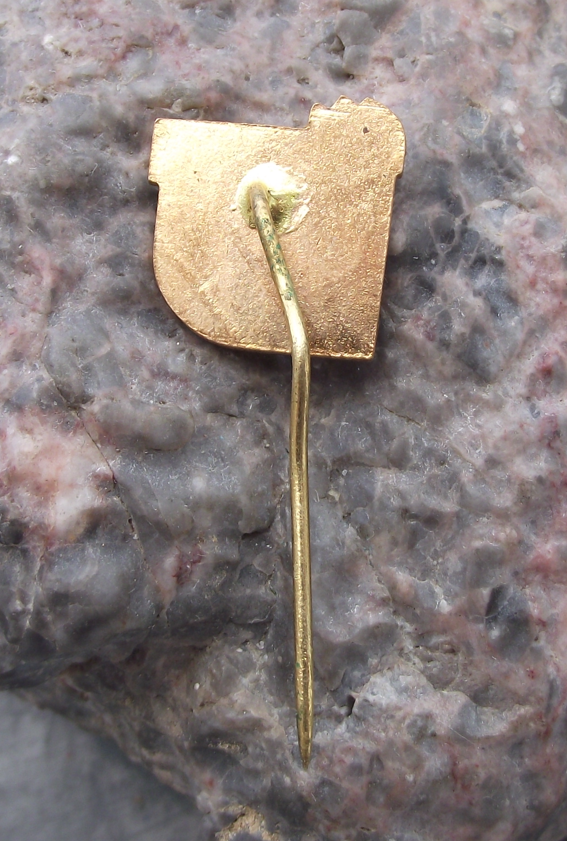 1979 CSAD Prague Praha Czech Bus Company 7th Olympics Sports Pin Badge