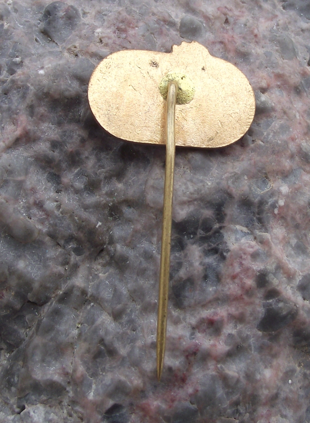 1980 CSAD Prague Praha Czech Bus Company 8th Olympics Sports Pin Badge