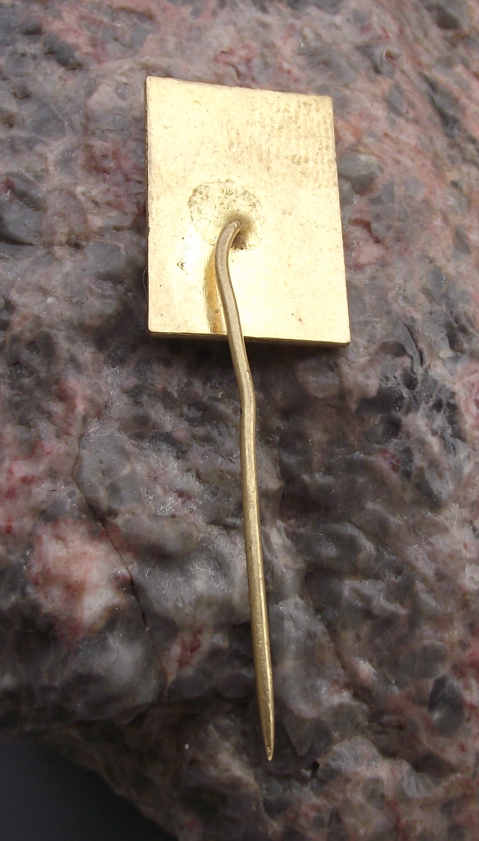 1977 ISDT International 6 Six Day Motorcycle Enduro Race CSSR Pin Badge