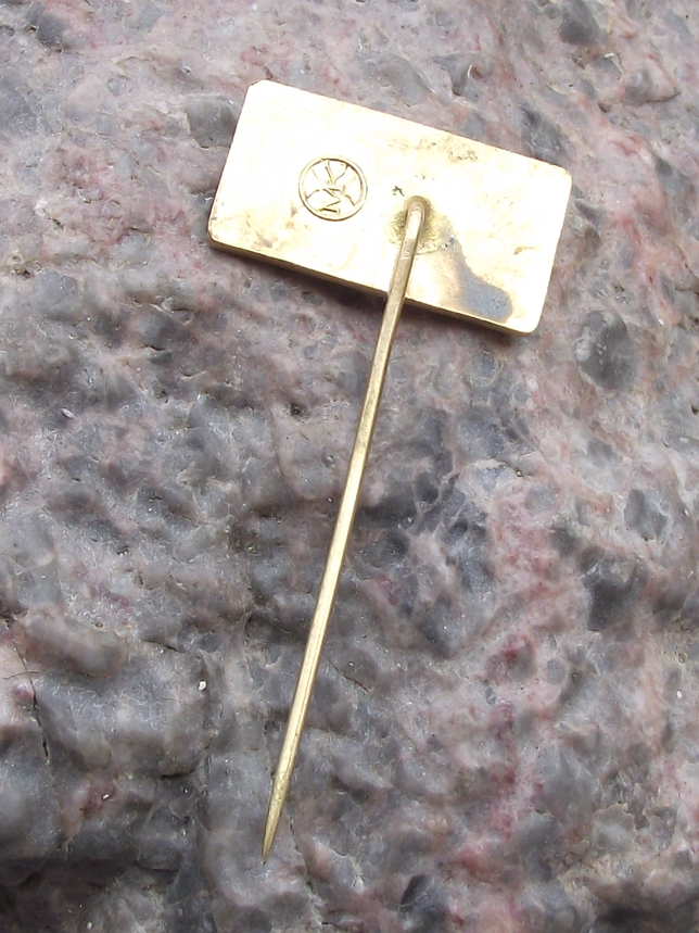 1970 Tabor City Czechoslovakia Bohemia 550th Anniversary Souvenir Pin Badge
