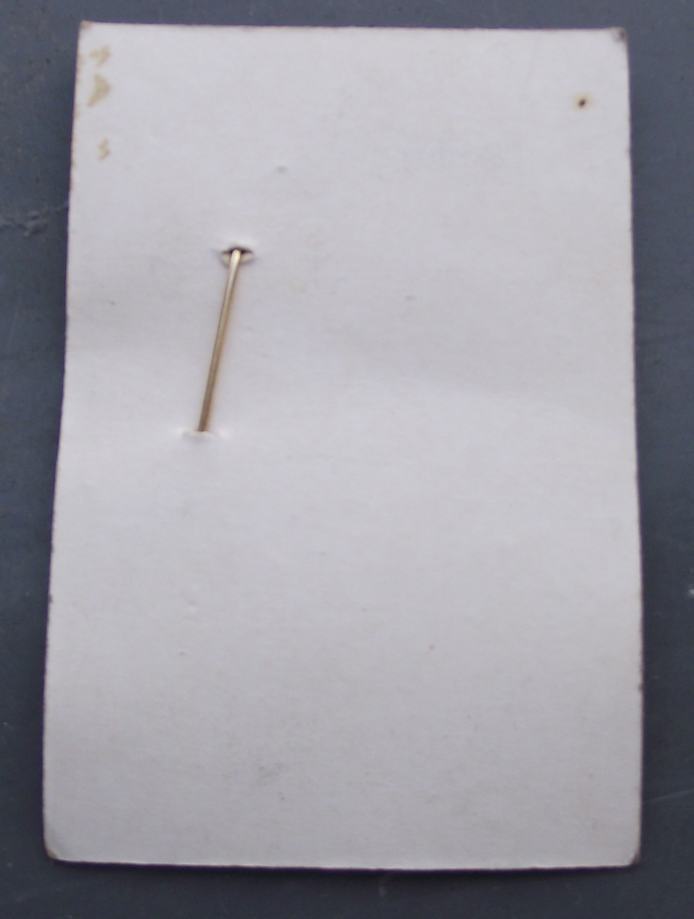 Vintage QANTAS Airlines with Compliments Pin Badge and Information Card