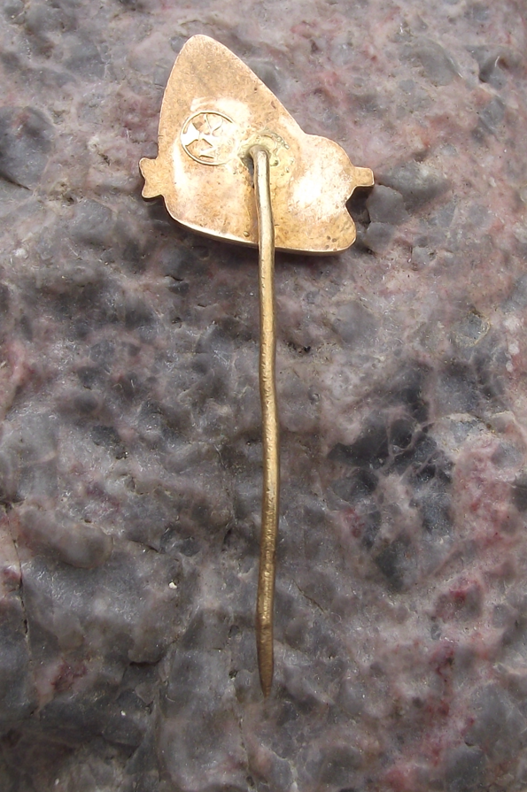 Vintage Sněžka Mountain Peak 1603m Krkonose Winter Snow Pin Badge
