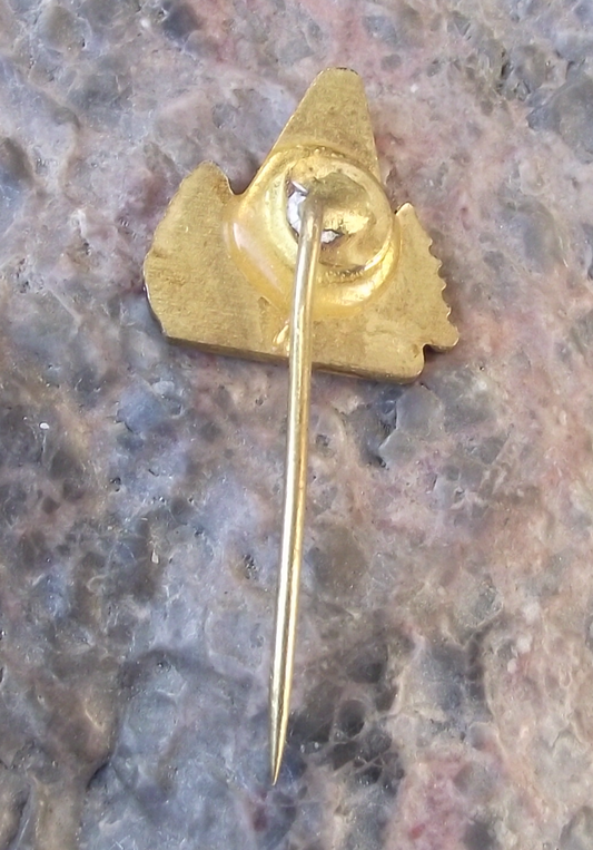 Vintage War Monument Tree Glade Dukla Pass World War 2 Battle Pin Badge