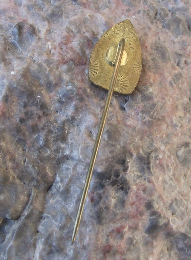 Vintage Memorial of the Czechoslovak Army in Dukla Monument Pin Badge