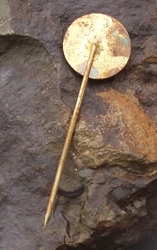 1971 Čejč Czechoslovakia 200th Anniversary Coat of Arms Pin Badge