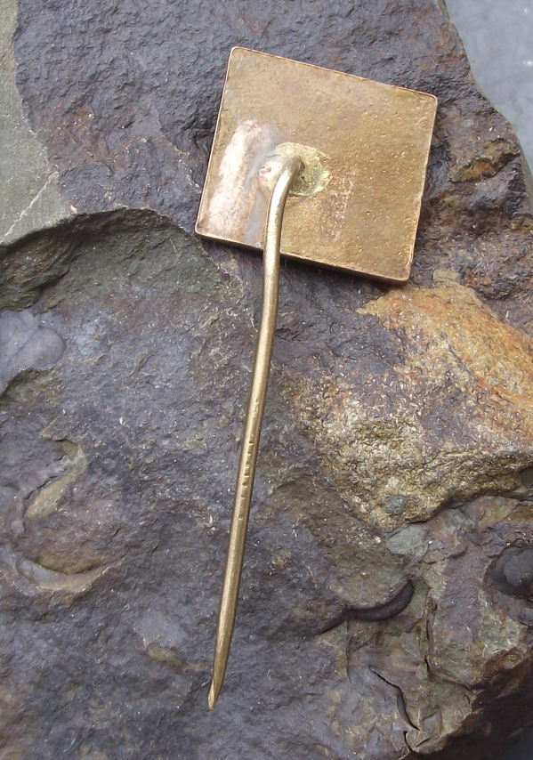 Vintage Dobrošov Jirásek’s Chata Lookout Tower and Lodge Tourist Pin Badge