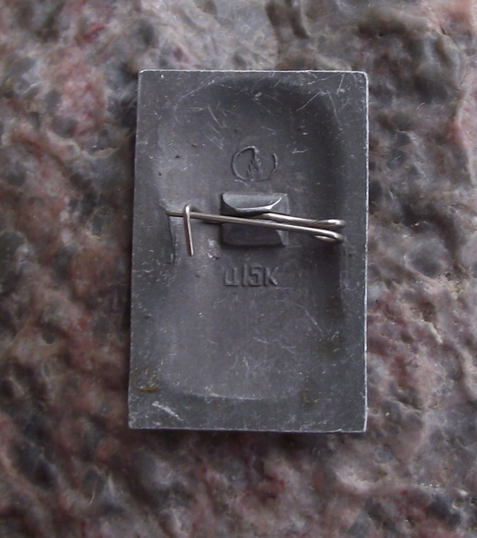 Vintage Leo Tolstoy Russian Writer and Philosopher Portrait Pin Badge