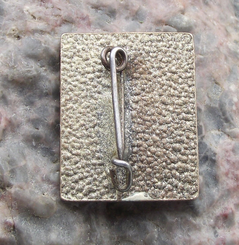 Vintage Berlin GDR Natural History Museum Archaeopteryx Dinosaur Pin Badge