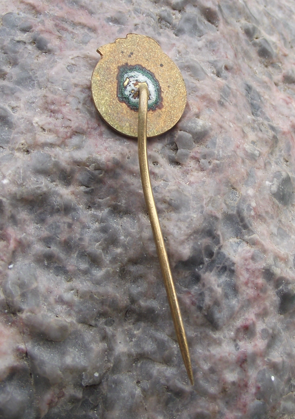 Vintage Jan Palach Self Immolation Protest to Soviet Occupation Pin Badge