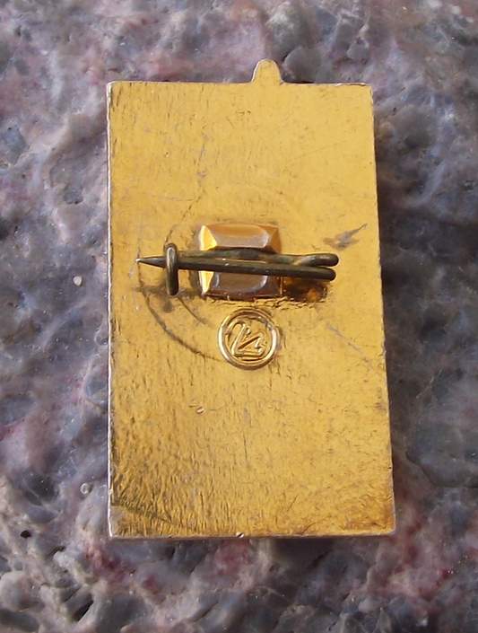 Vintage Moscow Kremlin Russian Tourist Souvenir Pin Badge