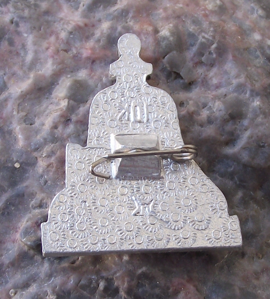 Vintage Tsar Cannon and Bell Moscow Kremlin Soviet Union Pin Badge