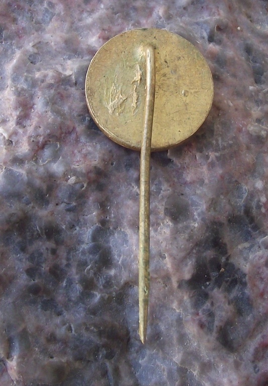 Vintage Chile Socialist Movement Venceremos Salvador Allende Pin Badge