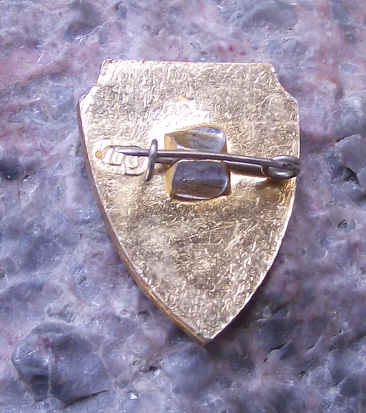 Vintage Moscow Spasskaya Tower Clock Face Soviet Union Pin Badge